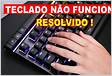 Teclas F9 e F10 não estão funcionando